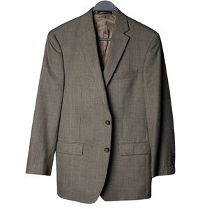 RALPH LAUREN 38R JAKCET Light Brown/Tan Houndstooth
Regular fit